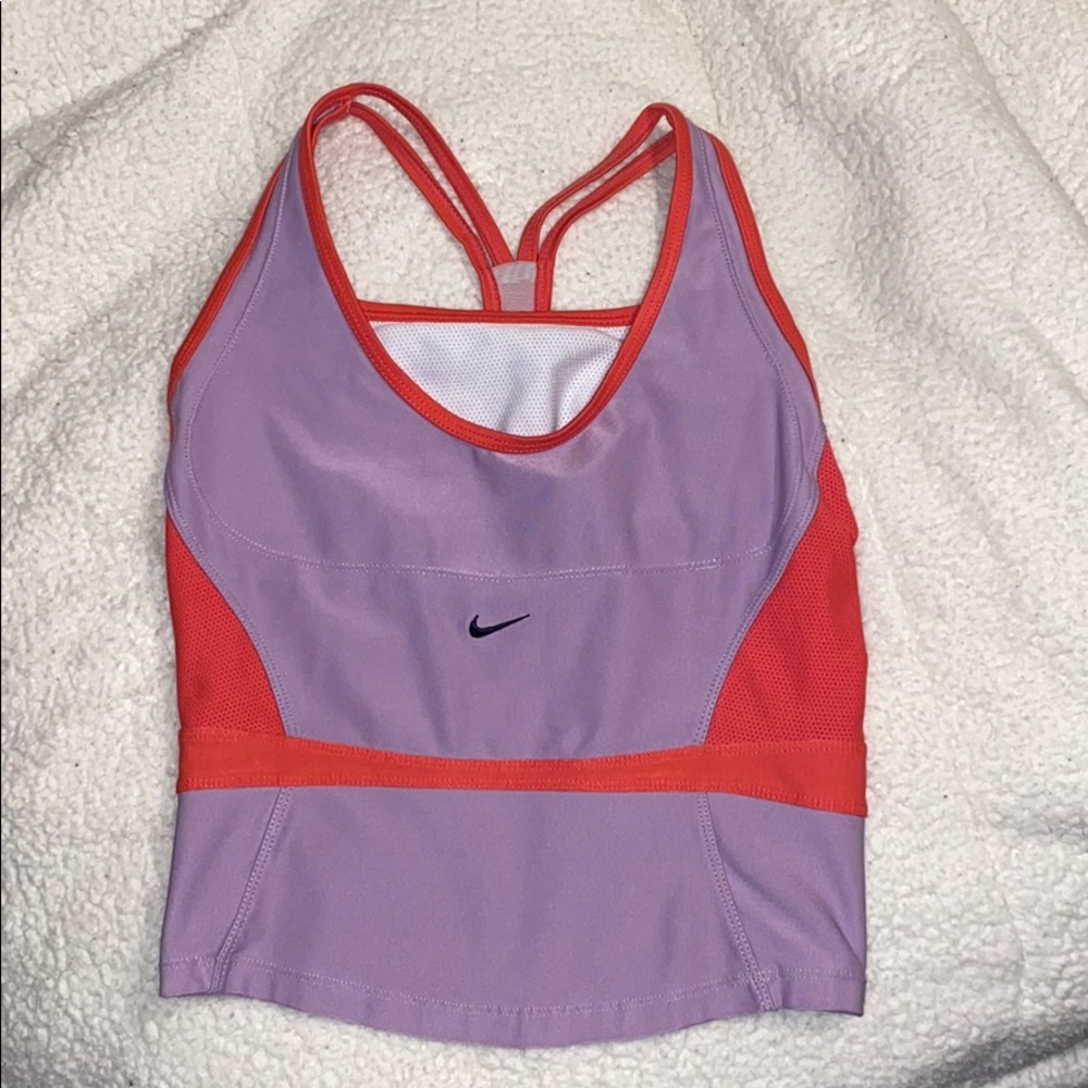 Nike Midi Racing Top - Built in Bra